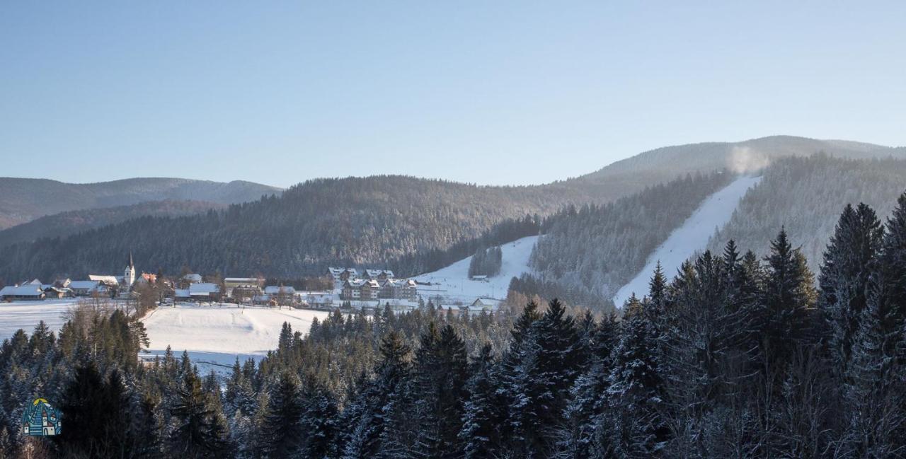 Lake Peak Apartments, Ribnisko Pohorje Ribnica na Pohorju Dış mekan fotoğraf